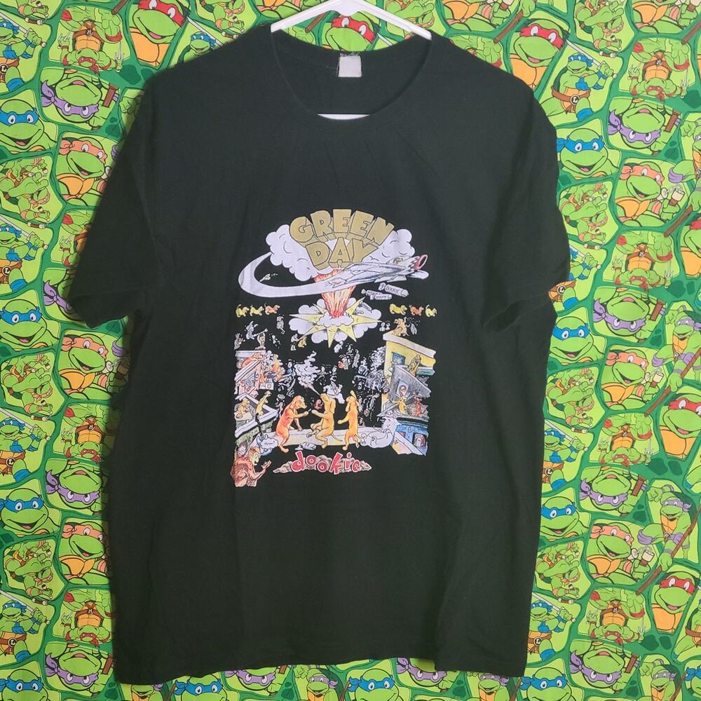 Green Day Dookie Scene Comfort Colors Adult Heavyweight T-shirt M